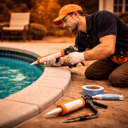 Terry's Caulking - Service 3 - Pool Caulking